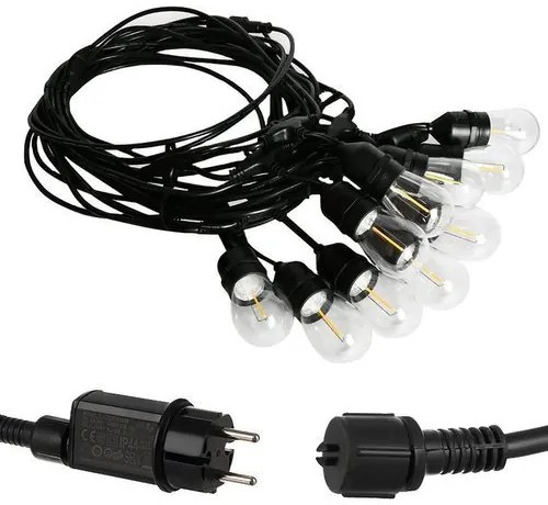 ShopJK LANȚ DE LUMINI DECORATIV - 5M - 24V - IP44 - 15617
