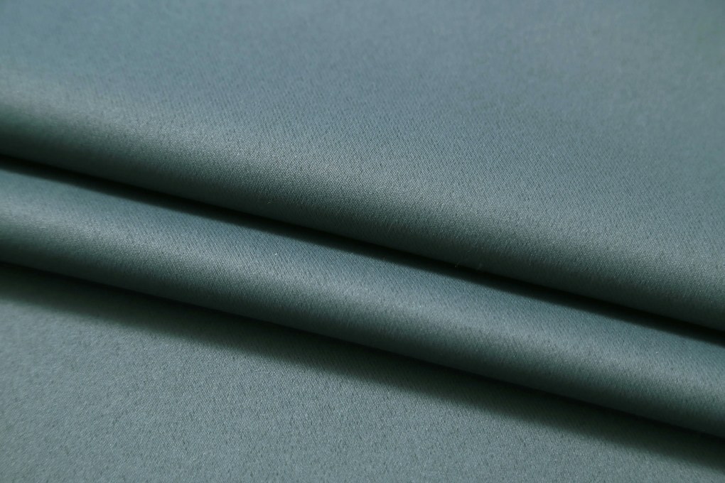 Draperie albastru-verde OXFORD 140x250 cm Agatat: Inele metalice