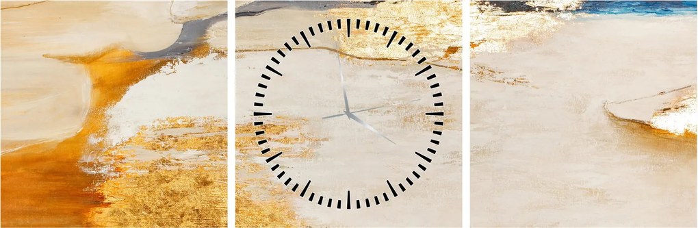 Tablou - Abstract (cu ceas) (90x30 cm)
