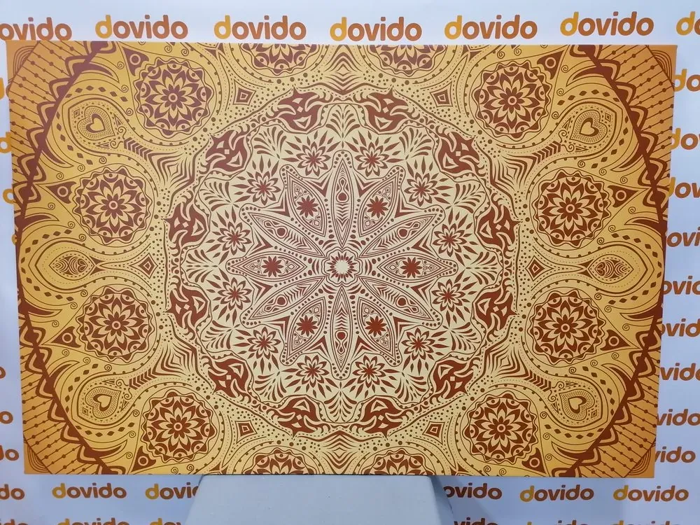 Tablou Mandala ornamentală cu dantelă