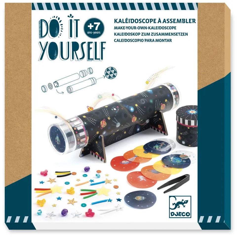 Set DIY binoclu Djeco Universe