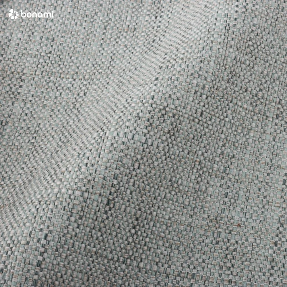 Pat matrimonial verde mentă tapițat cu spațiu de depozitare cu somieră 160x200 cm Elizabeth – Micadoni