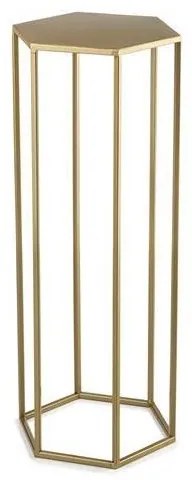 Suport pentru flori 70x24 cm, culoare aurie