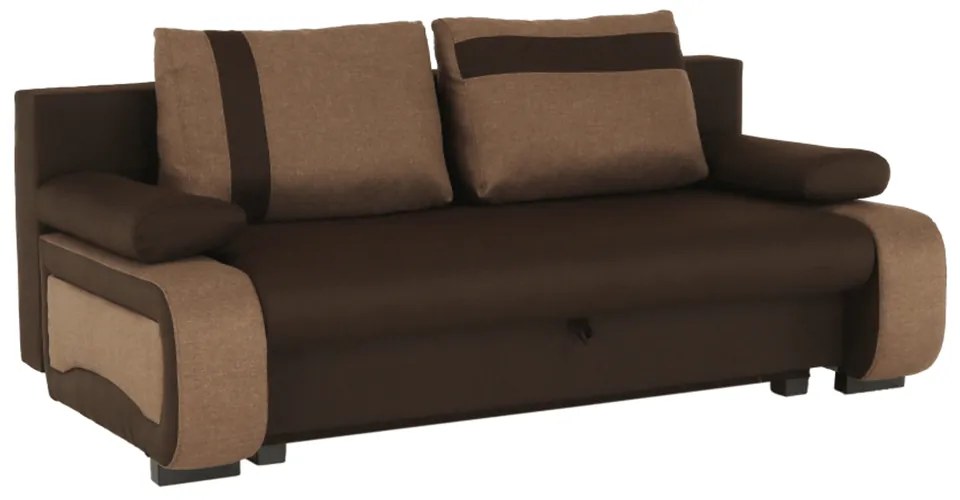 Canapea extensibila, gri inchis/gri deschis, BOLIVIA Coltar extensibil, ciocolatiu/maro deschis, BOLIVIA