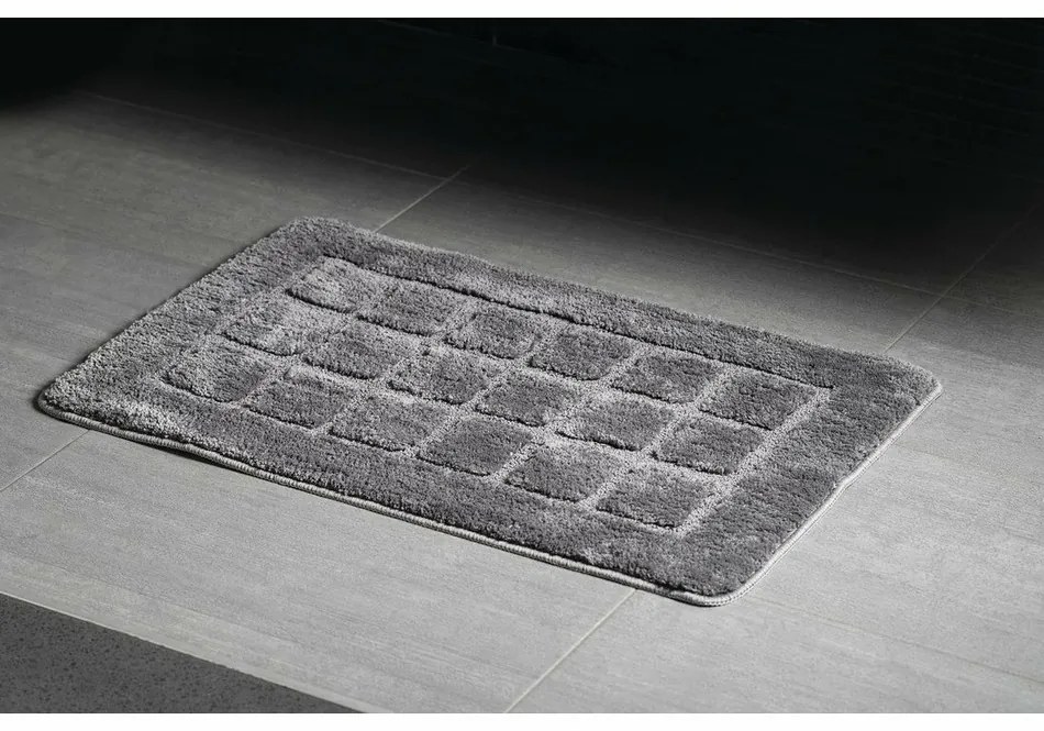 RIDDER 1712300 Delhi covoraș de baie antiderapant50 x 80 cm, gri închis