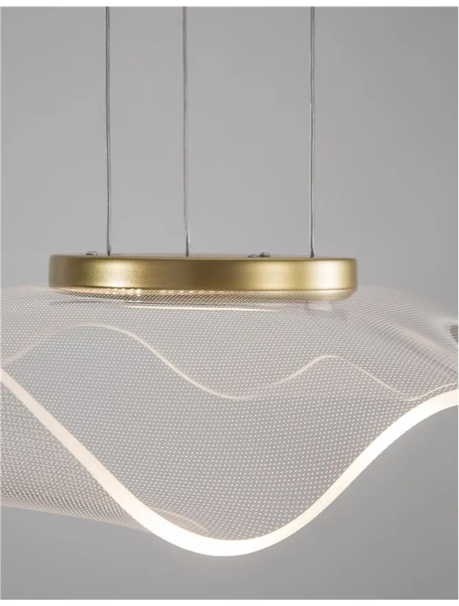 Lustra suspendata LED moderna cu design original deosebit SIDERNO