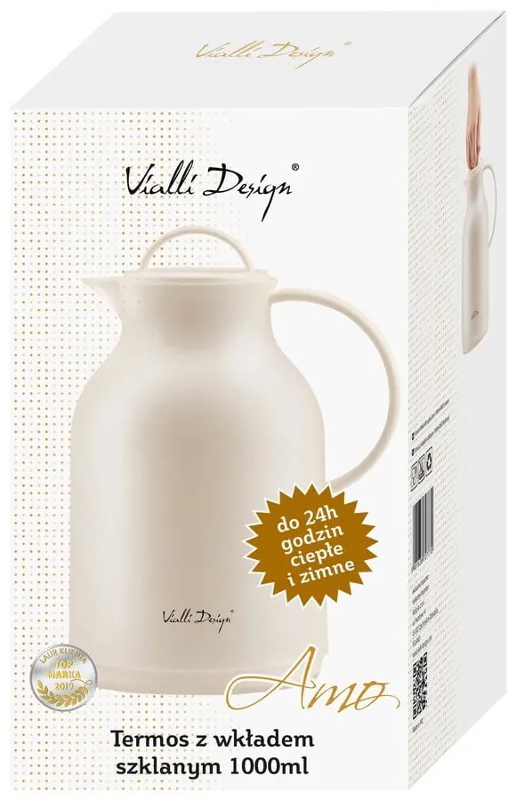 Termos Vialli Design, 1 l, bej