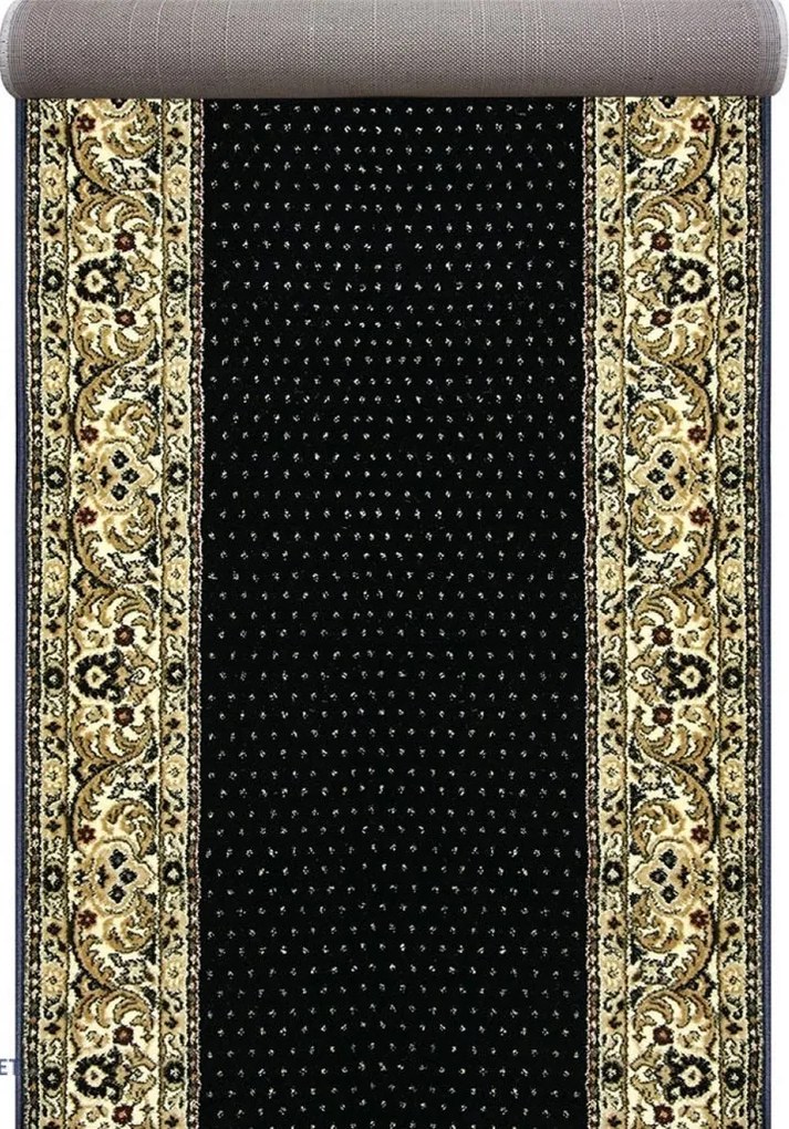 Traversa Covor Lotos 588 Latime 100 cm, cu model pe lateral, 100% Polipropilena