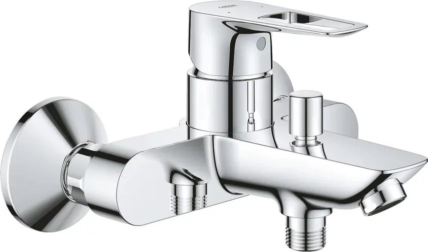 Baterie cada-dus monocomanda Grohe Start Loop crom lucios