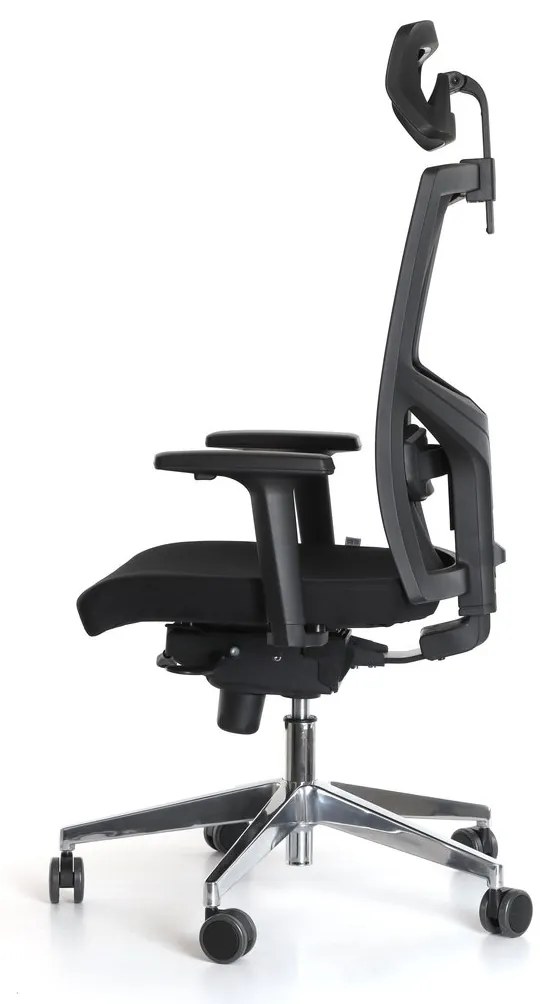Scaun de birou Vesel LUX, negru