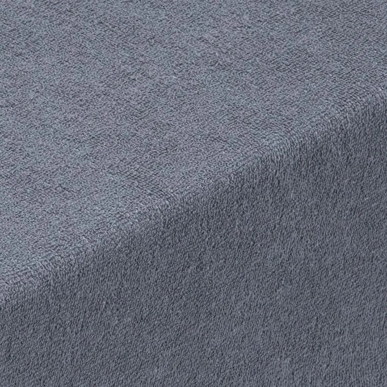 decoDoma Cearşaf cu elastic frotir EXCLUSIVE antracit 180 x 200 cm