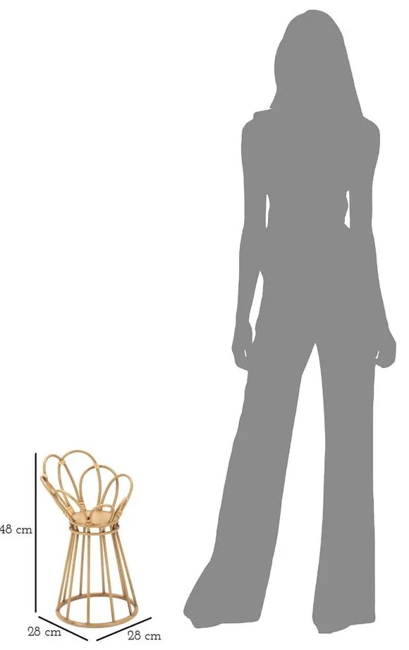 Suport pentru flori din metal ø 28 cm Panama – Mauro Ferretti