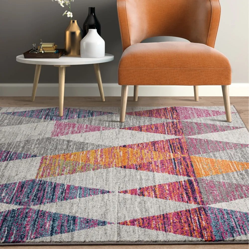Covor roșu 80x150 cm Muse Harlequin Pink – Asiatic Carpets