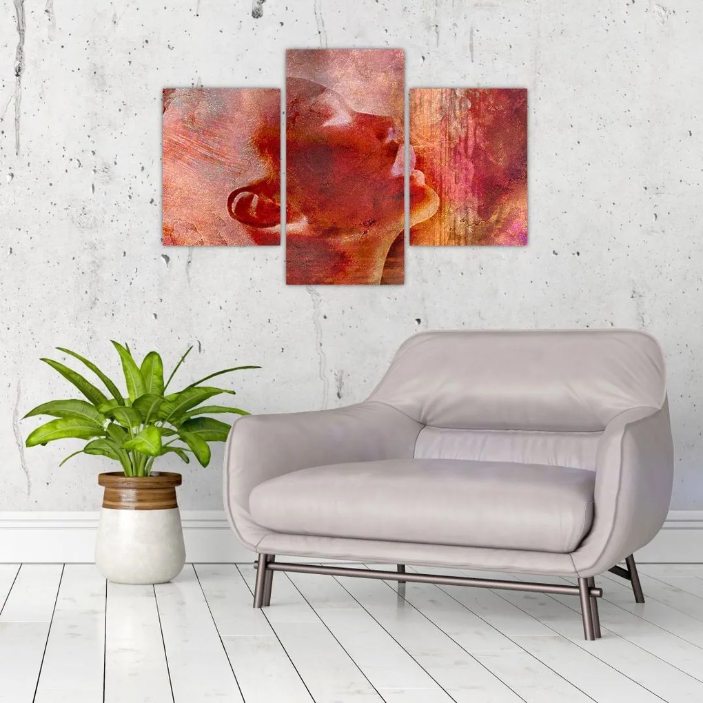 Tablou - Profilul feței feminine (90x60 cm)