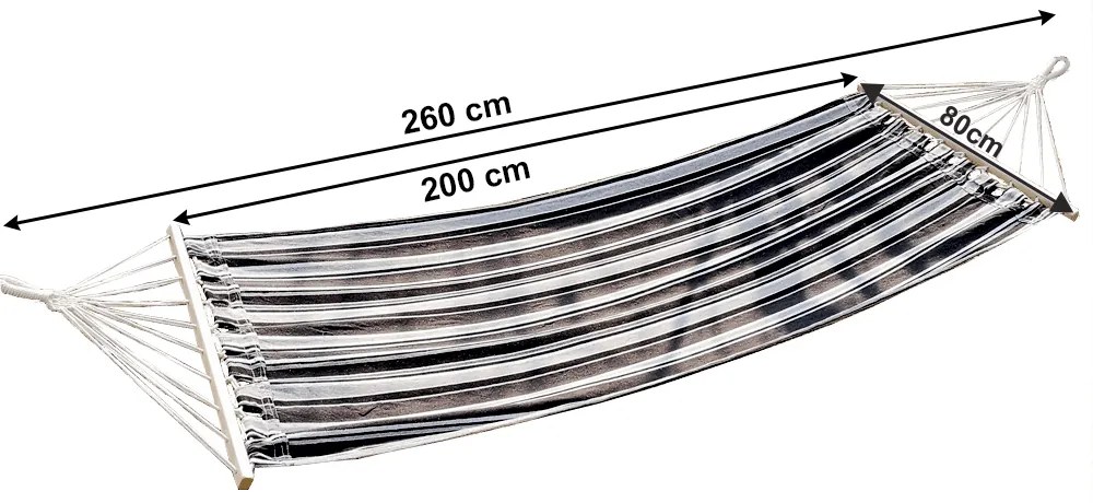 Plasă balansoar Elena (gri + alb). Promo -20%. 1016054