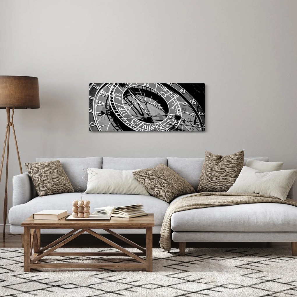 Tablou - Ceasul Astronomic, Praga, Republica Cehă (120x50 cm)