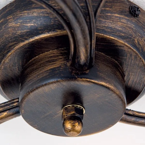 Lustră aplicată Orion DL 7-788/3 SISI 3xE14/40W/230V d. 60 cm bronz/patină