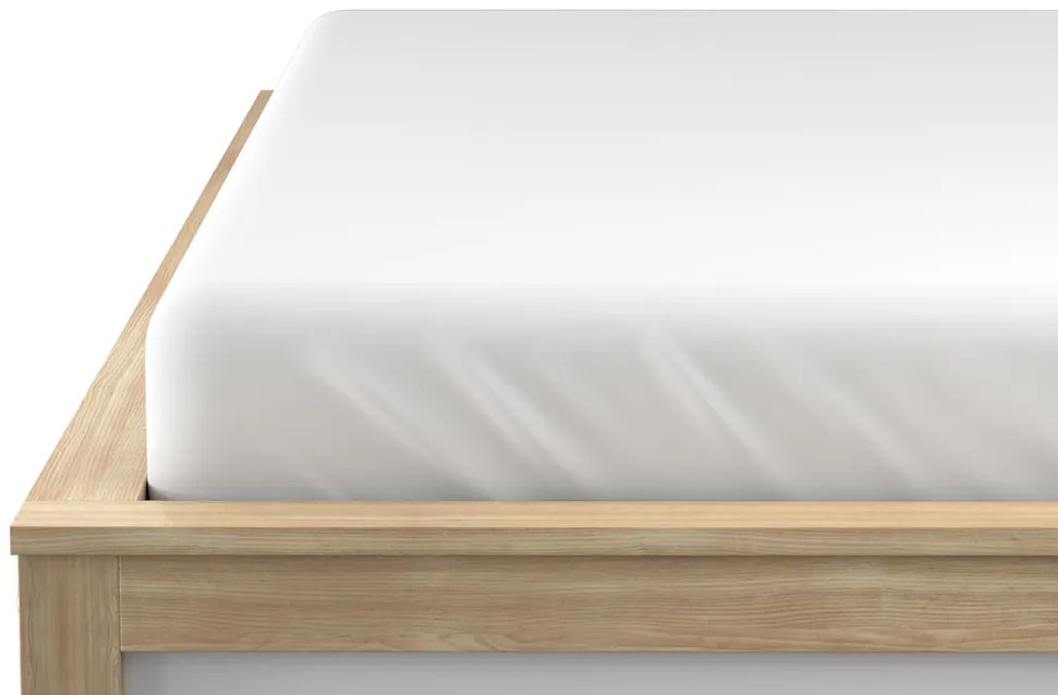 Cearsaf jersey Culoare alb, 160 x 200 cm