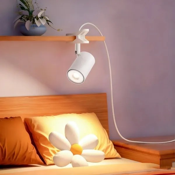 Immax NEO 08292L - Lampă cu clemă PUNTO 1xGU10/9W/230V albă