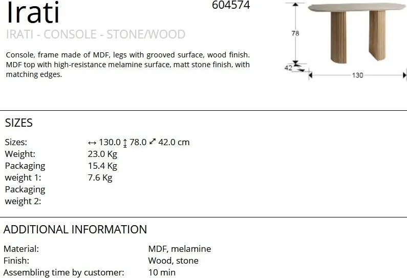 Consola design lux Irati