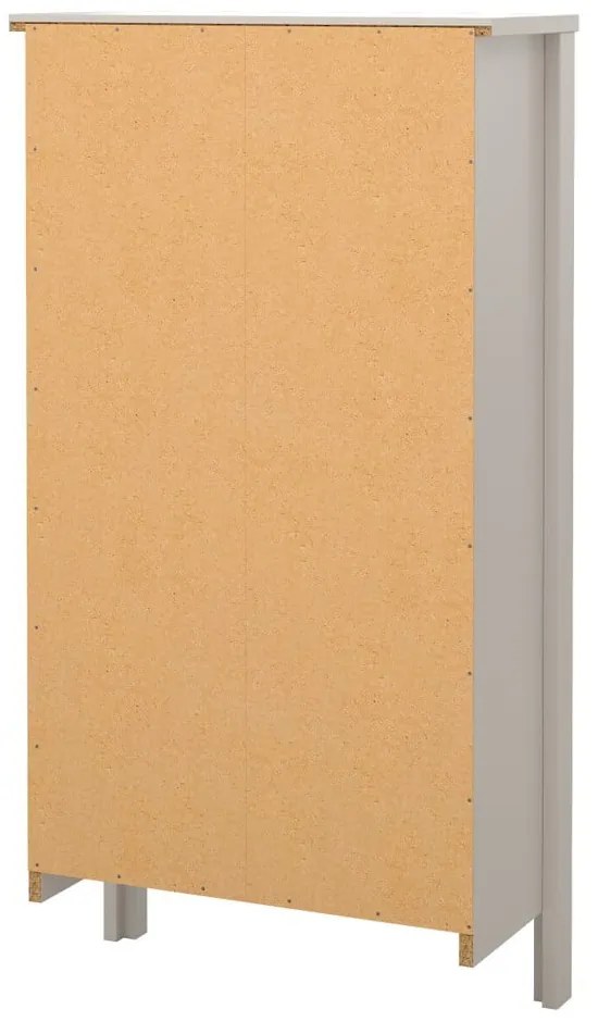 Pantofar grej cu deschidere înclinată Madrid – Tvilum