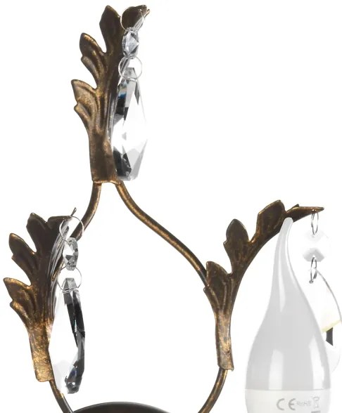 Aplică TERESA 1xE14/6W/230V bronz ONLI