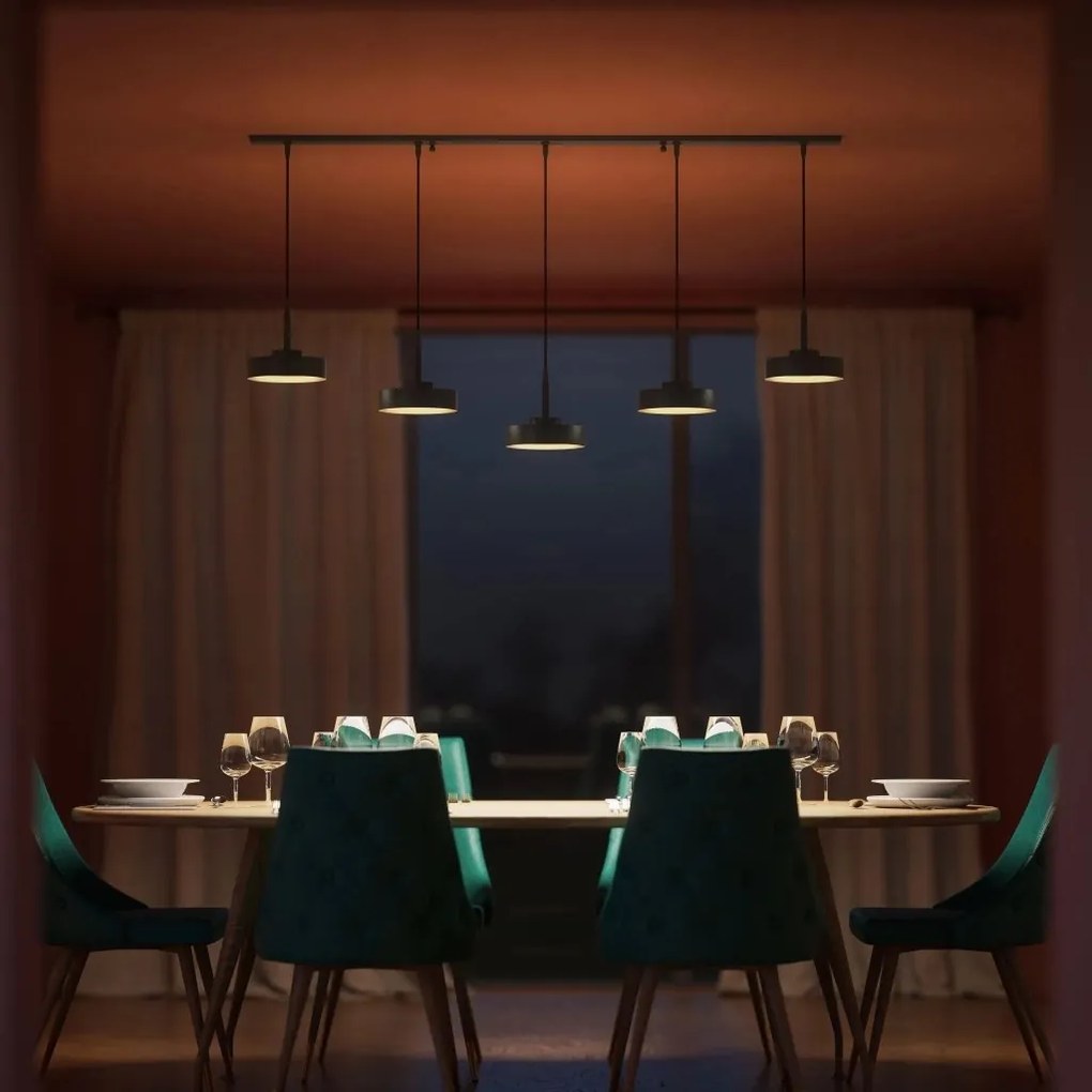 Lustra cu 5 pendule din alama Elegant Design