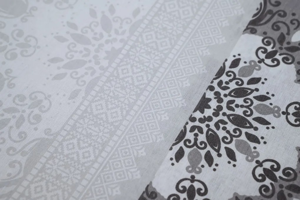 Lenjerie de pat din bumbac Renforce KALI alb Dimensiune lenjerie de pat: 70 x 90 cm | 140 x 200 cm