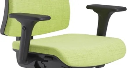 Scaun Ergo Plus, Tapițat cu Material Textil, Mecanism Syncron cu Antișoc - Gri