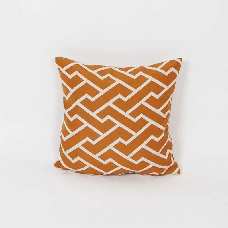 Perna decorativa 40x40 cm, Material textil - Zippity Orange