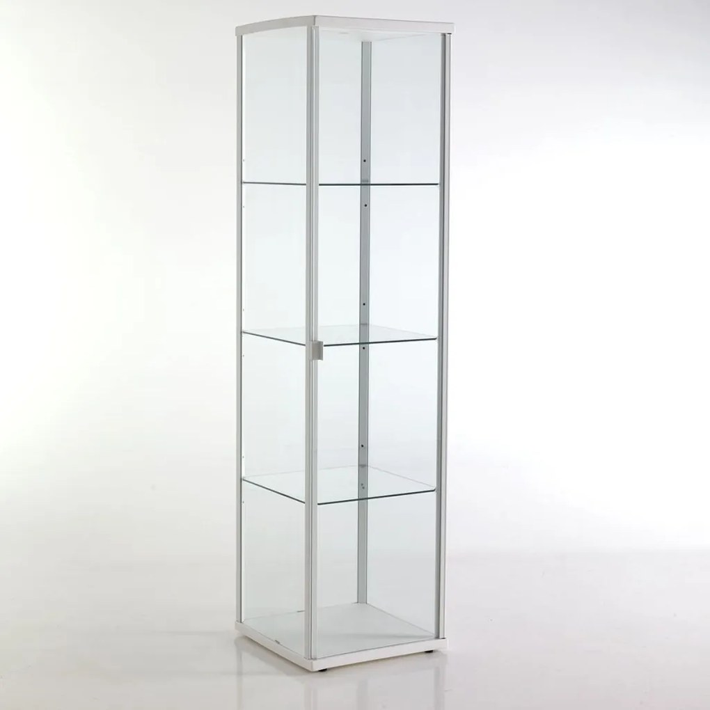 Vitrina cu rafturi din sticla WOW WHITE 2520 FTP