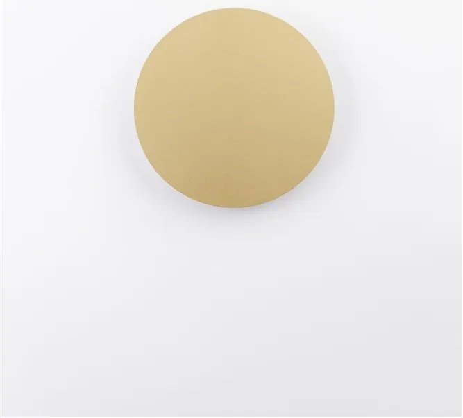 Aplica LED de perete design ambiental CYRCLE 22cm aurie