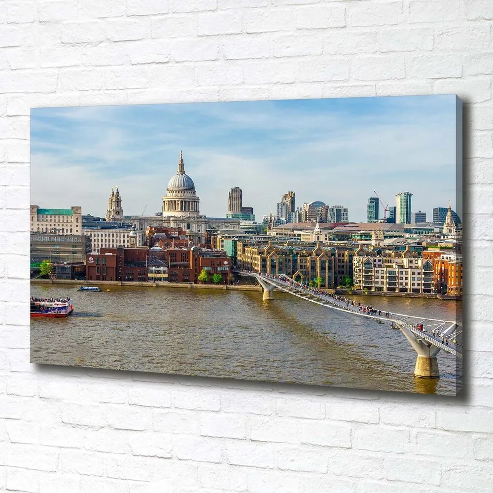 Imprimare tablou canvas Thames londra
