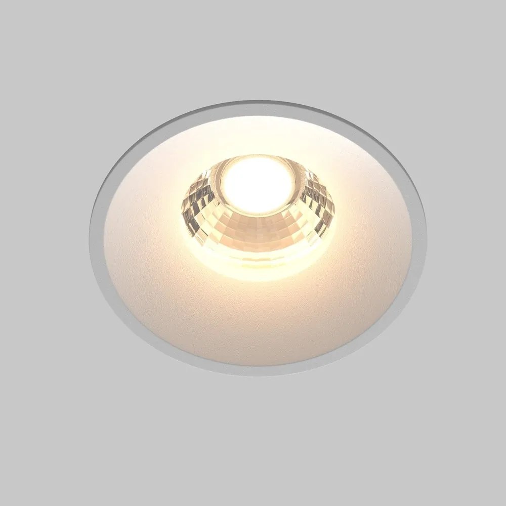 Spot LED incastrabil iluminat tehnic Round D-8cm alb