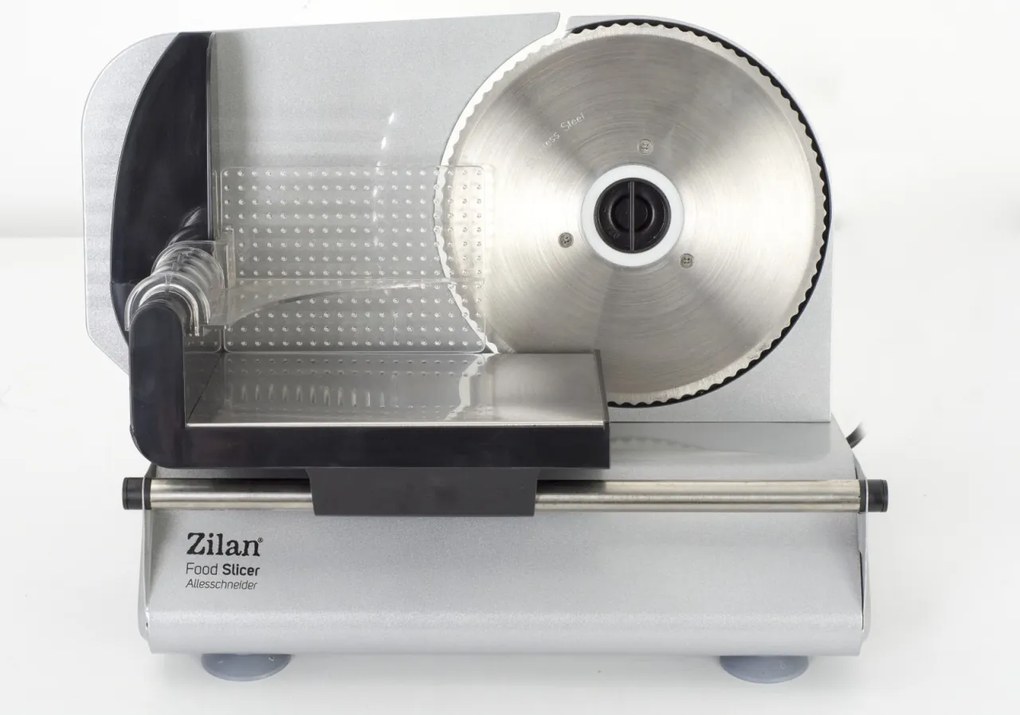 Feliator alimente Zilan ZL3376, Putere 150W, Grosime taiere reglabila 1-15 mm, Lama taiere inox