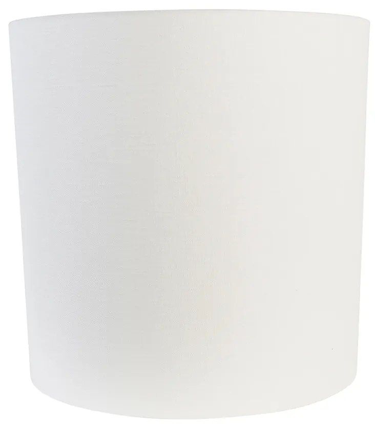 Abajur din stofă alb | 40/40/40