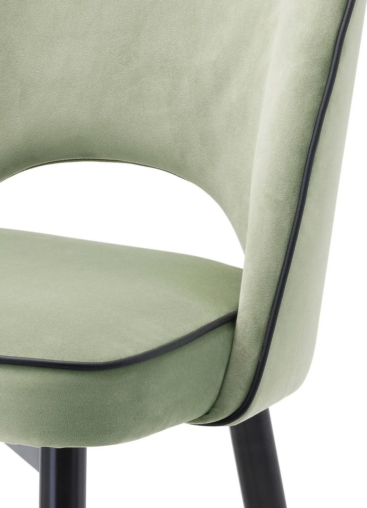 Set de 2 scaune design elegant Cliff, verde 113783 HZ