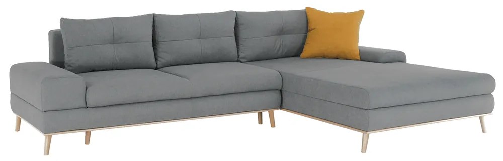 Coltar stanga Culoare Gri / Mustar, PANOS Varianta de colt: Colt Stanga