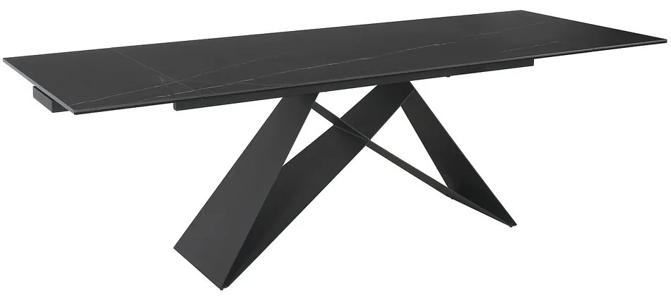 Masa de bucaterie Westin II 160 x 90 cm, neagra