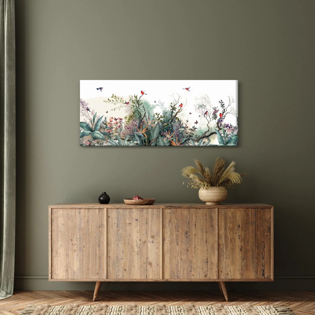 Tablou - Peisaj natural, acvariu (120x50 cm)