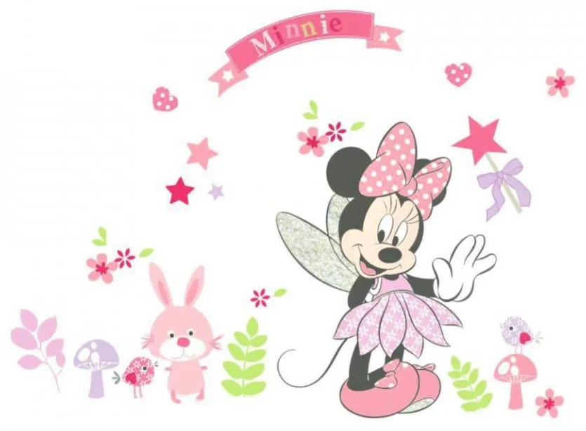 Sticker perete Minnie 88 x 68 cm