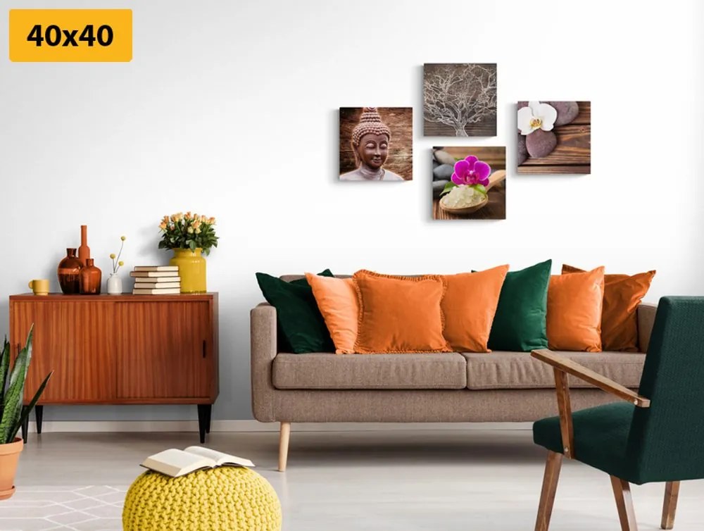 Set tablouri Feng Shui în design natural