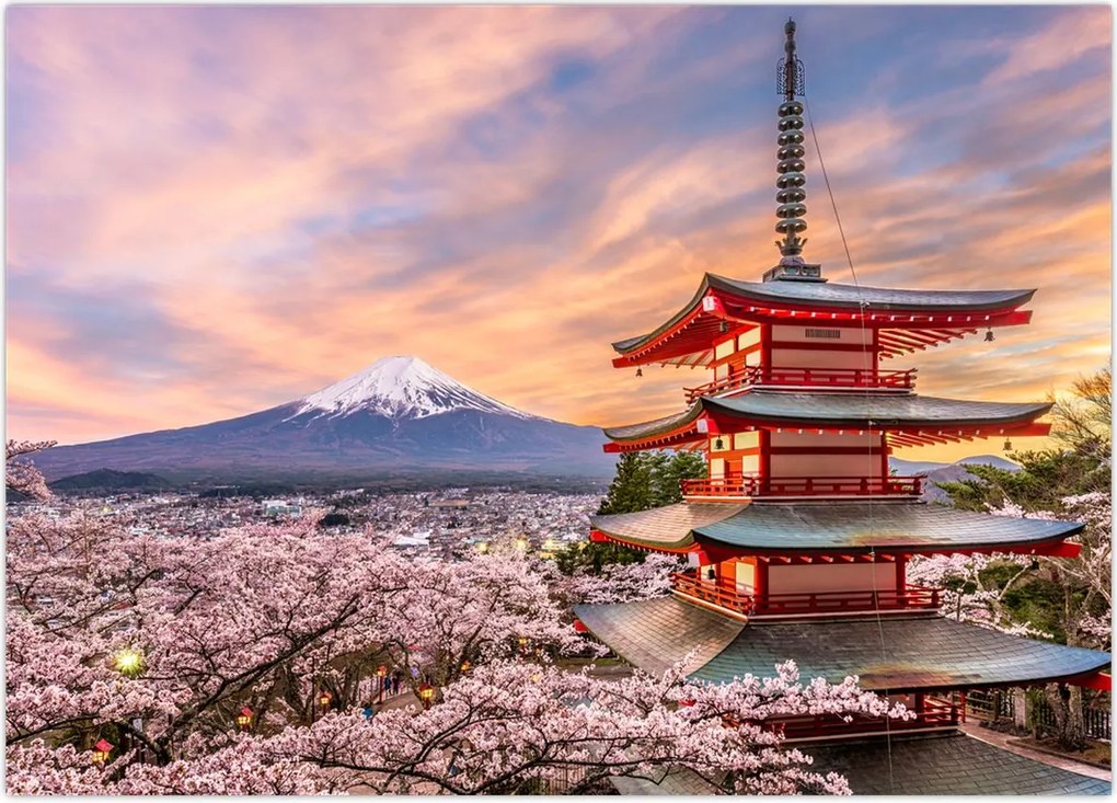 Tablou - Fuji,Japonia (70x50 cm)
