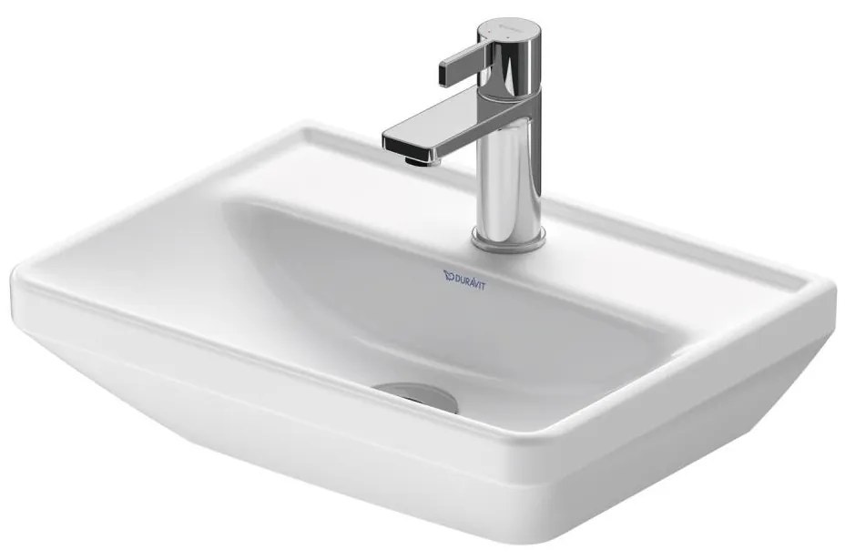 Duravit 738450041 - Lavoar suspendat D-NEO, 45 x 33,5 cm, ceramică, alb lucios