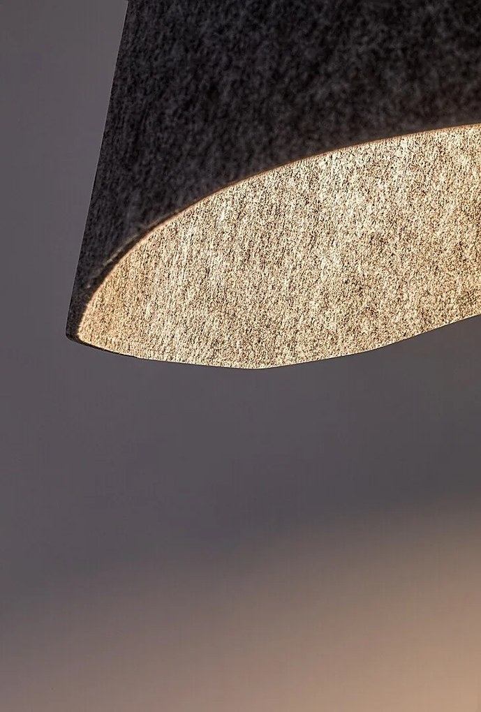 Lustra aplicata din material ecologic Farelia