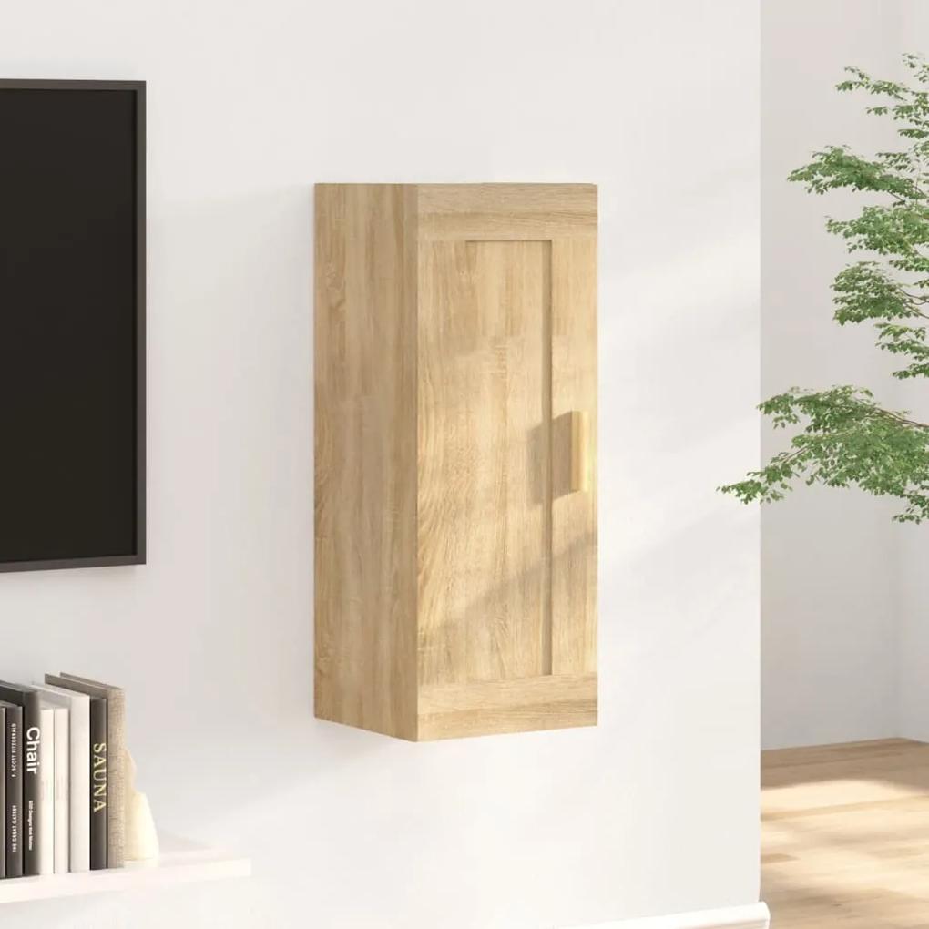Dulap de perete, stejar sonoma, 35x34x90 cm, lemn compozit Stejar sonoma