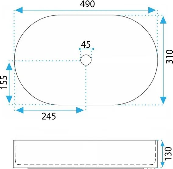 Lavoar pe blat Rea Vanda Sandy