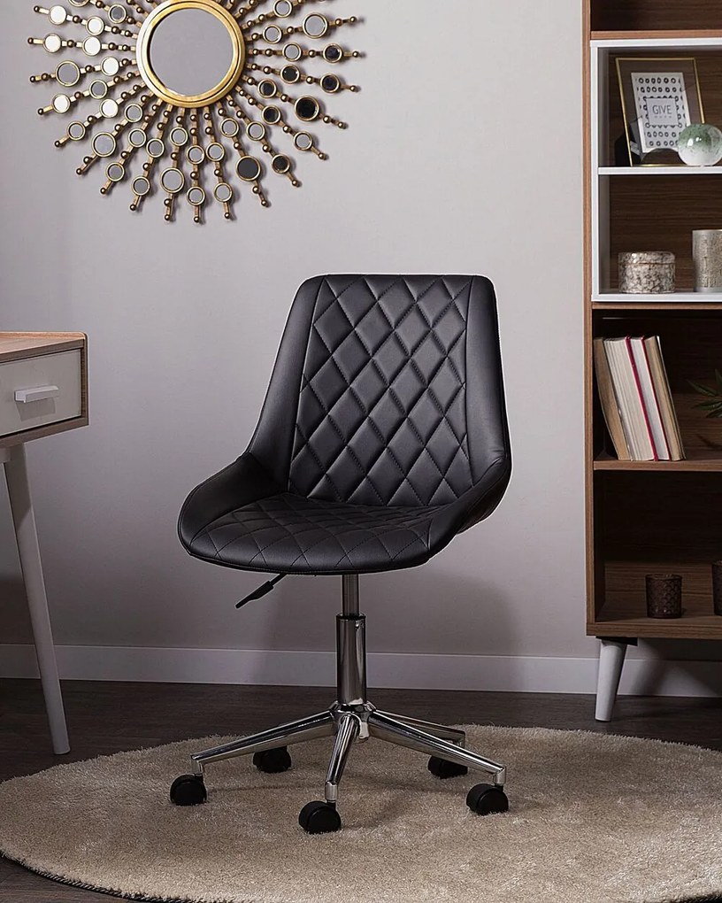 Scaun de birou Masar (negru). Promo -45%. 1011198
