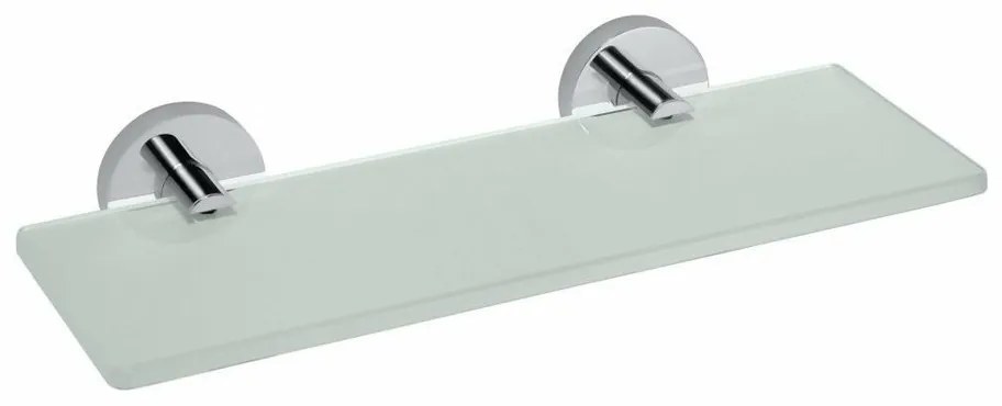 Raft de sticlă SAPHO XS601 X-Steel 60 cm, oțelinoxidabil periat