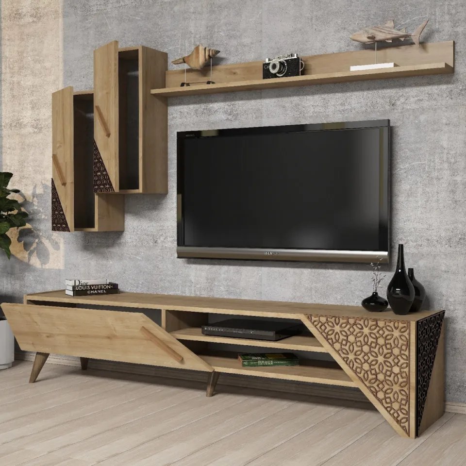 Ansamblu Comoda TV Beril , Stejar